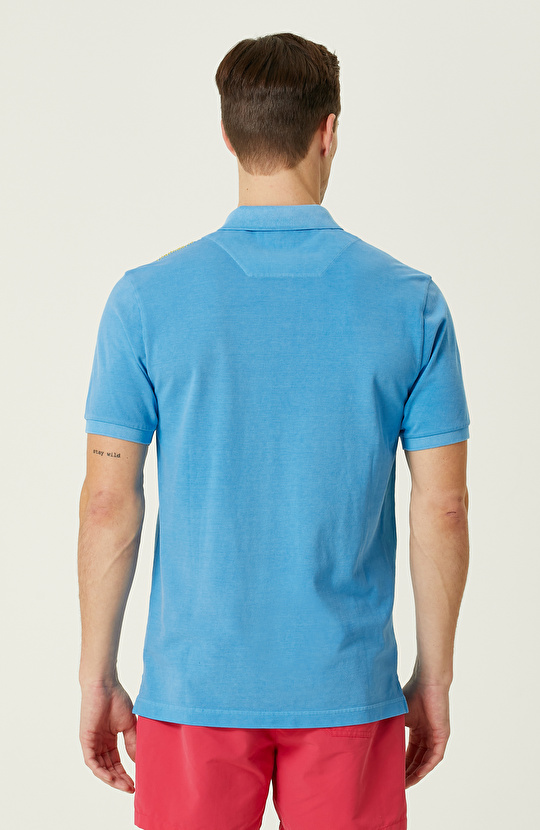 Turkuaz Polo Yaka T-Shirt