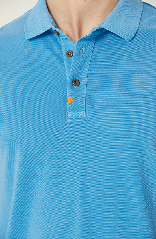 Turkuaz Polo Yaka T-Shirt