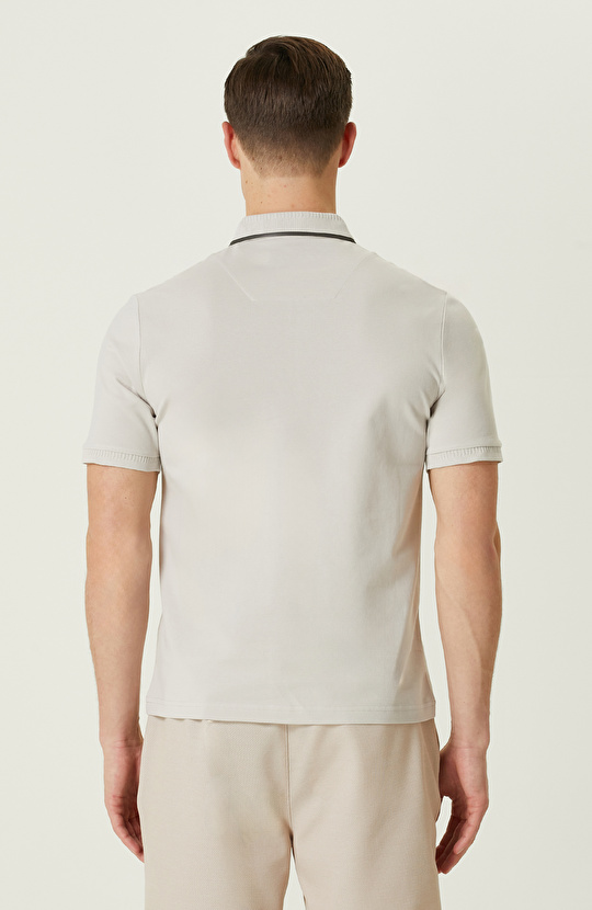  Taş Polo Yaka T-Shirt