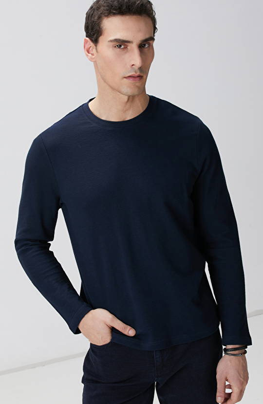 Lacivert T-shirt