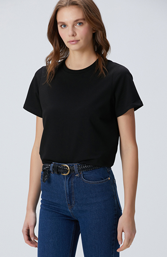 Siyah Basic T-shirt