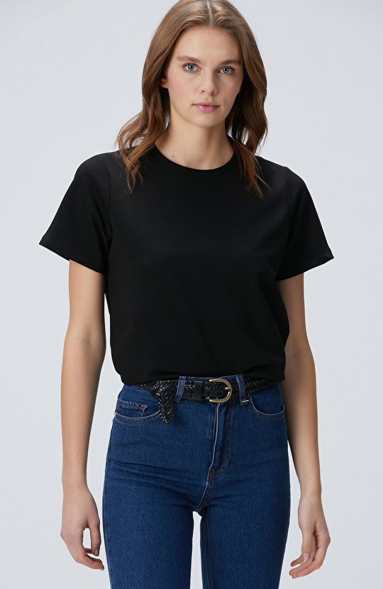 Siyah Basic T-shirt