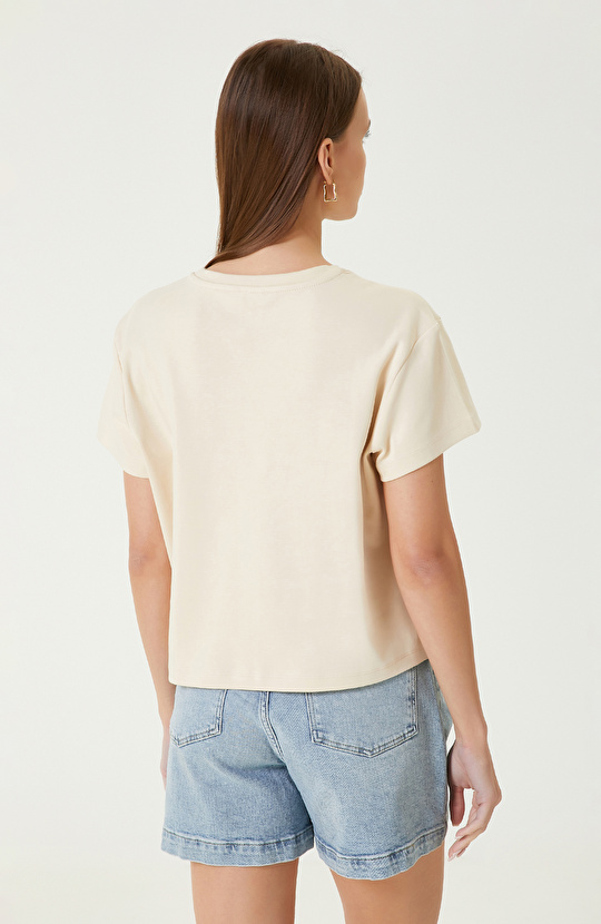 Taş Baskılı T-shirt