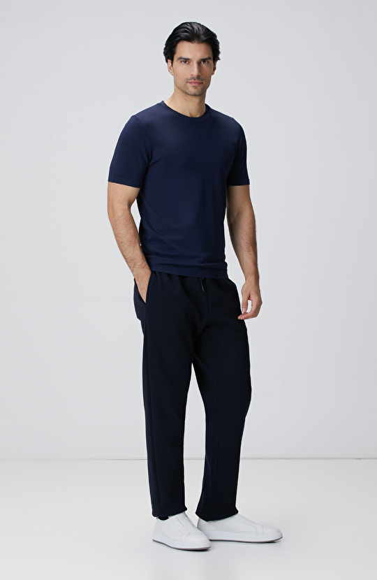 Lacivert Triko Kazak