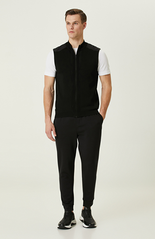 N-Tech Siyah Triko Yelek