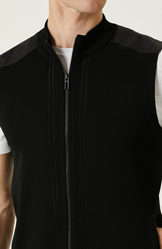 N-Tech Siyah Triko Yelek