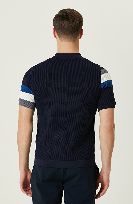  Lacivert Triko Gömlek