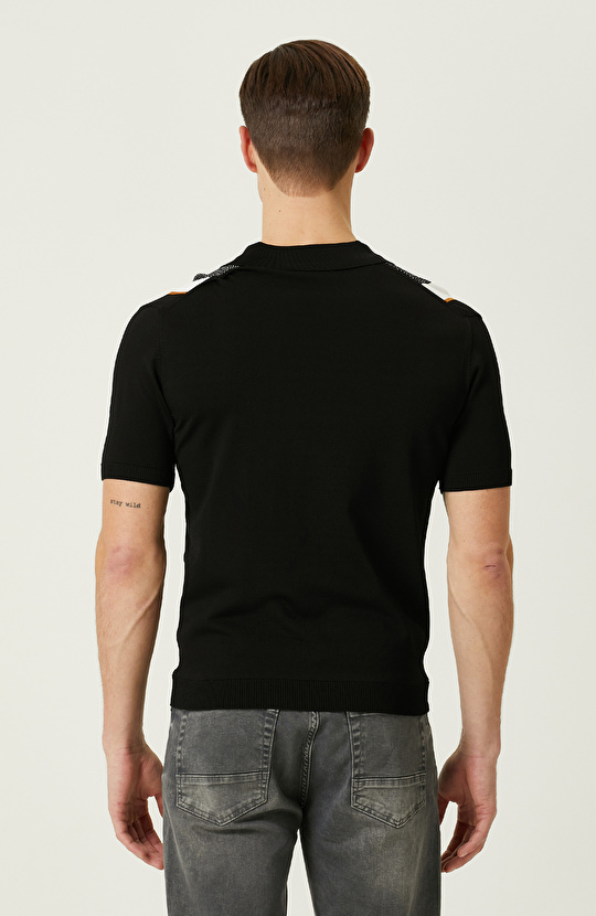  Siyah Polo Yaka T-Shirt