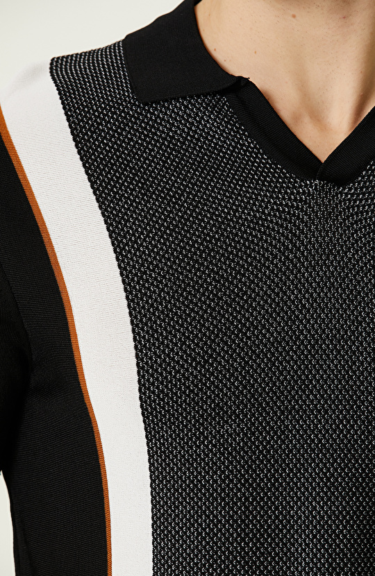  Siyah Polo Yaka T-Shirt