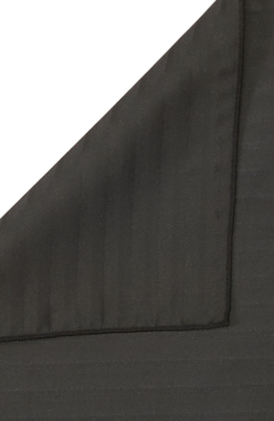 Siyah Minimal Desenli Poşet Mendil