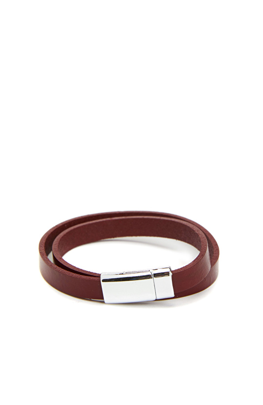 Bordo Erkek Bileklik