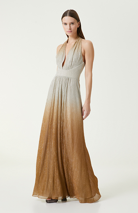 Limited Gold Abiye Elbise