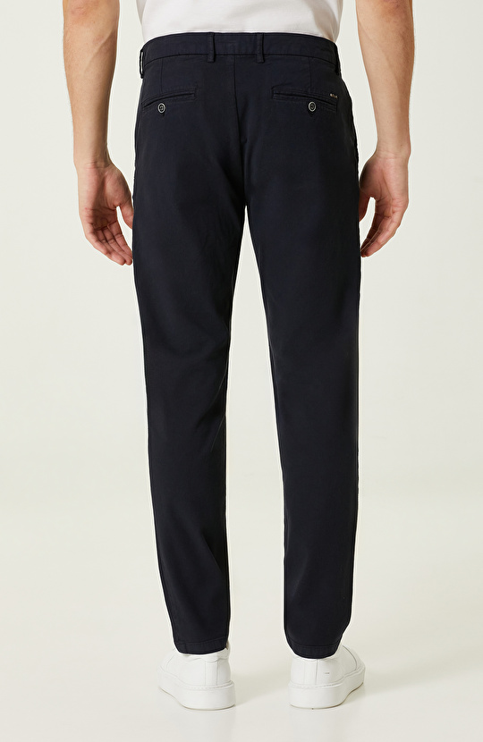 Lacivert Casual Pantolon