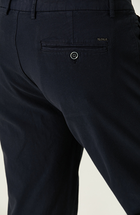 Lacivert Casual Pantolon