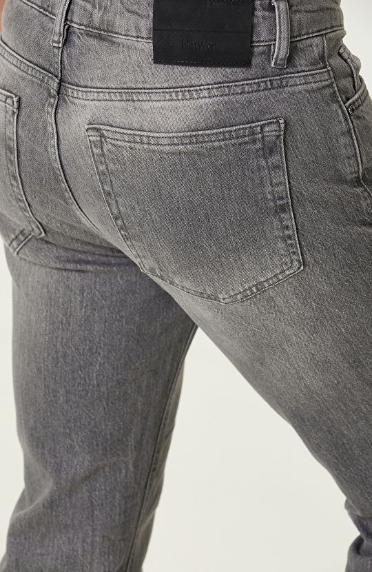 Gri Denim Pantolon