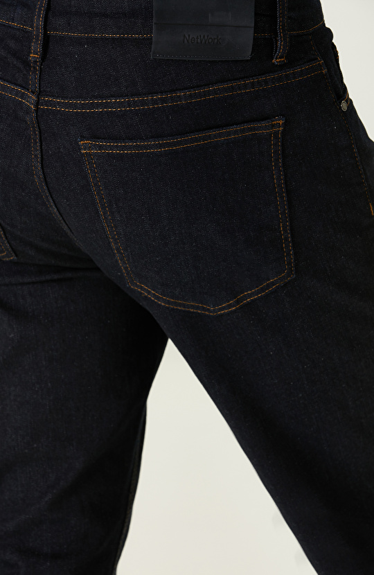 Lacivert Denim Pantolon