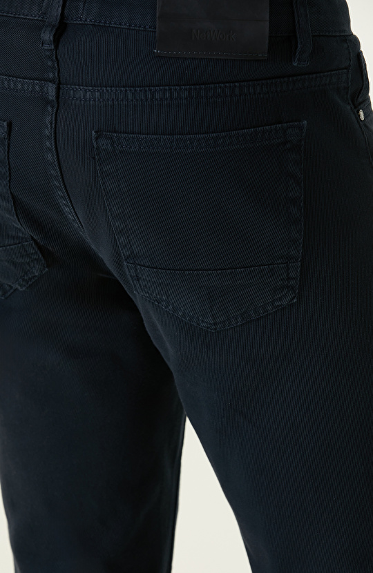 Lacivert Casual Pantolon