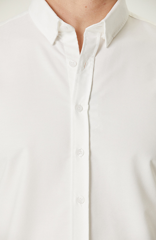 Beyaz Oxford Gömlek