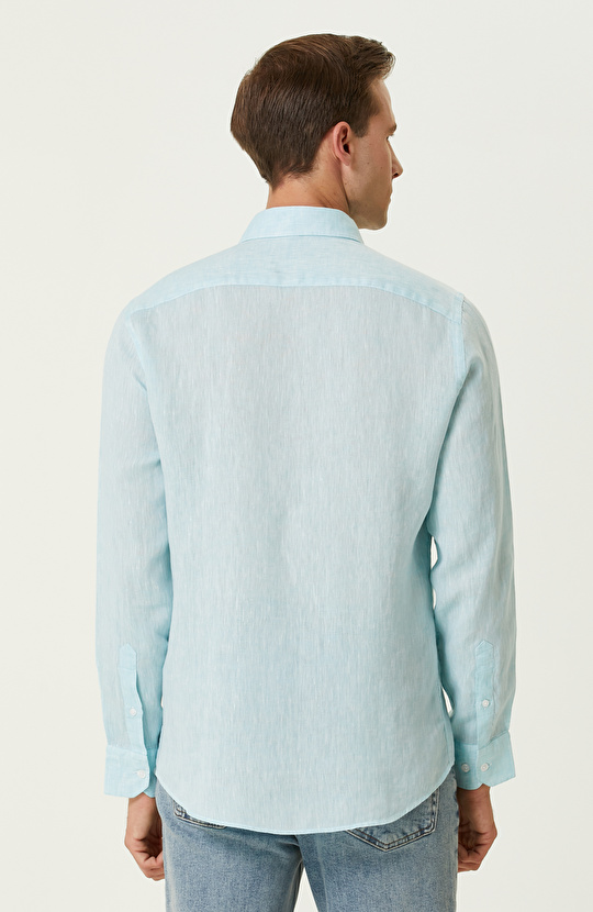 Mint Nane Keten Gömlek