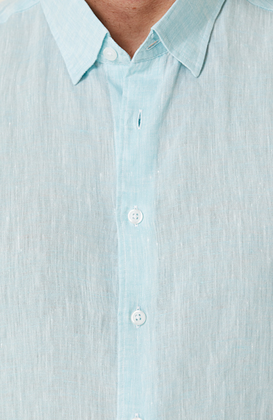 Mint Nane Keten Gömlek