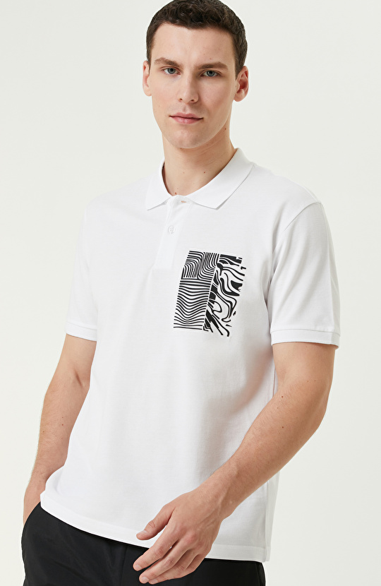 N-Tech Beyaz T-shirt