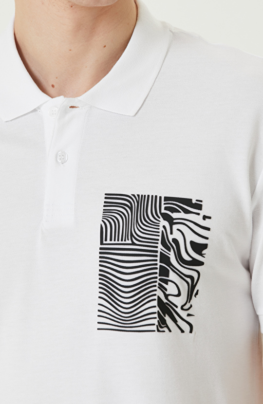 N-Tech Beyaz T-shirt