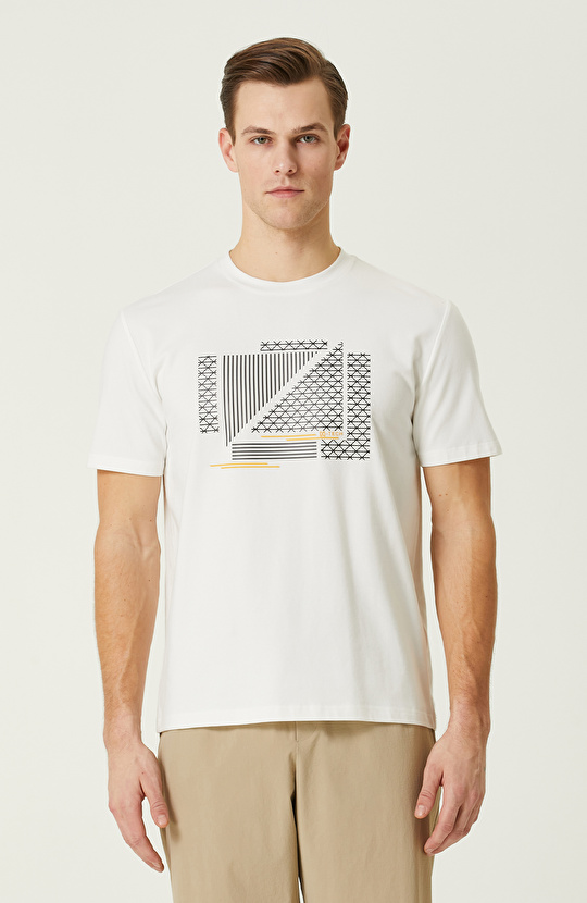  N-Tech Ekru T-Shirt