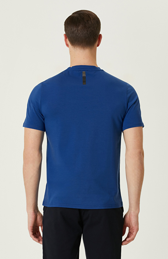 N-Tech Lacivert Baskılı T-Shirt
