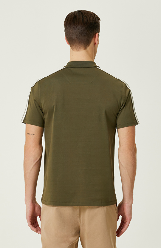  Haki Polo Yaka T-Shirt