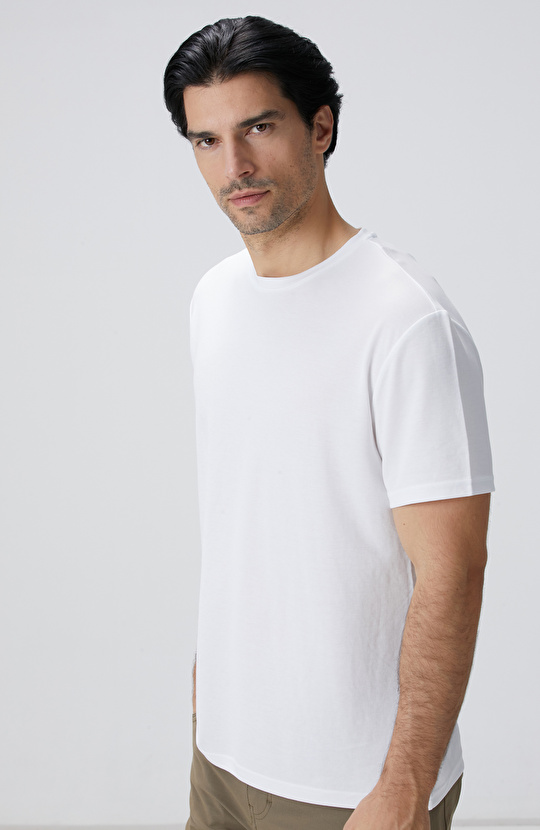 Beyaz Basic T-shirt