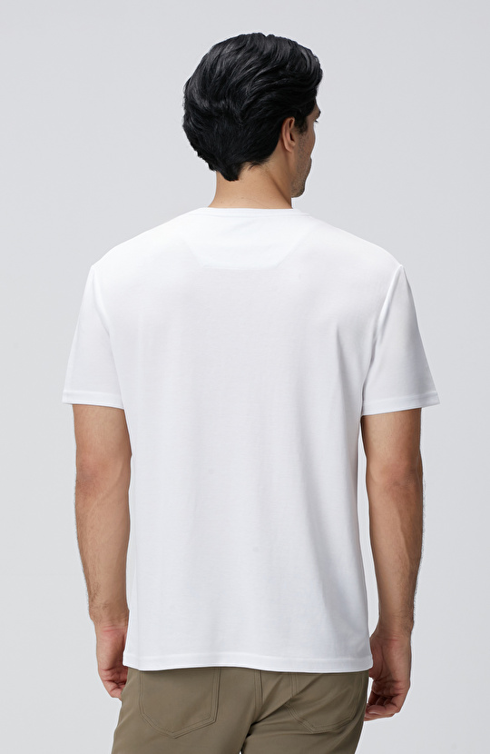 Beyaz Basic T-shirt