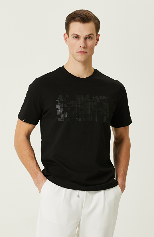 Siyah Baskılı T-Shirt Siyah Baskılı T-Shirt