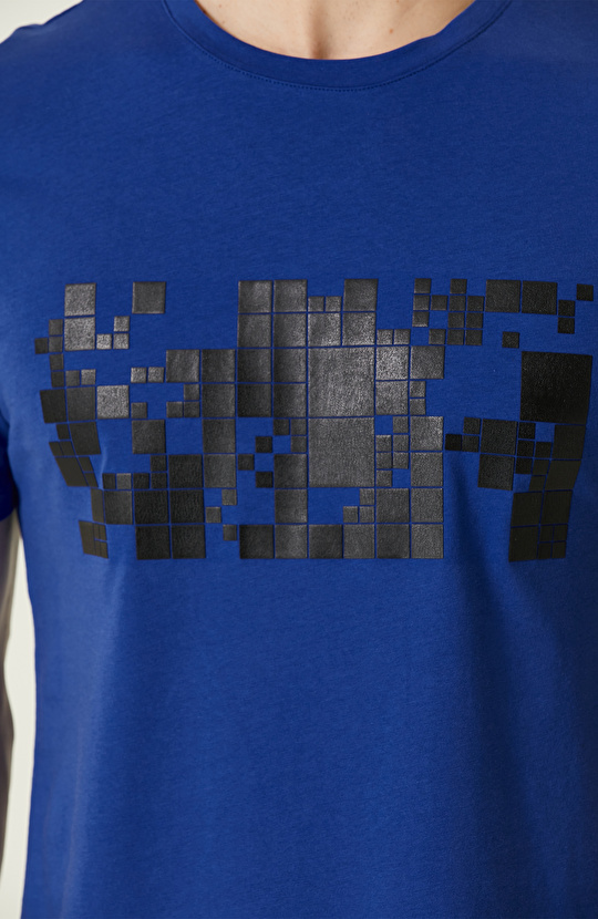 Saks Baskılı T-Shirt