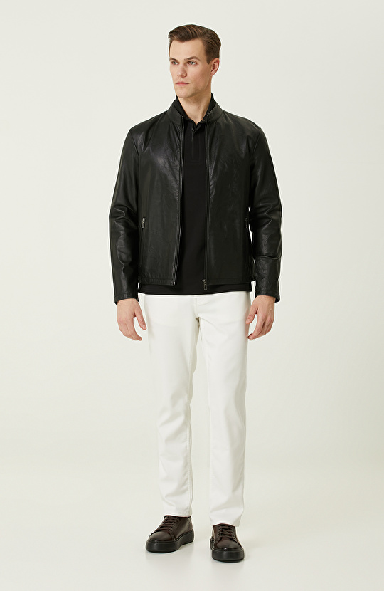 Siyah Polo Yaka T-Shirt