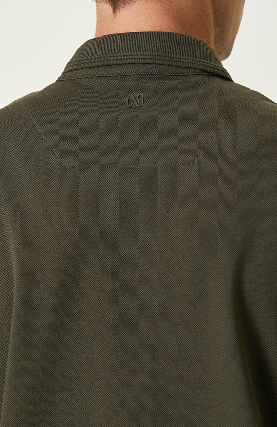 Haki Polo Yaka T-shirt