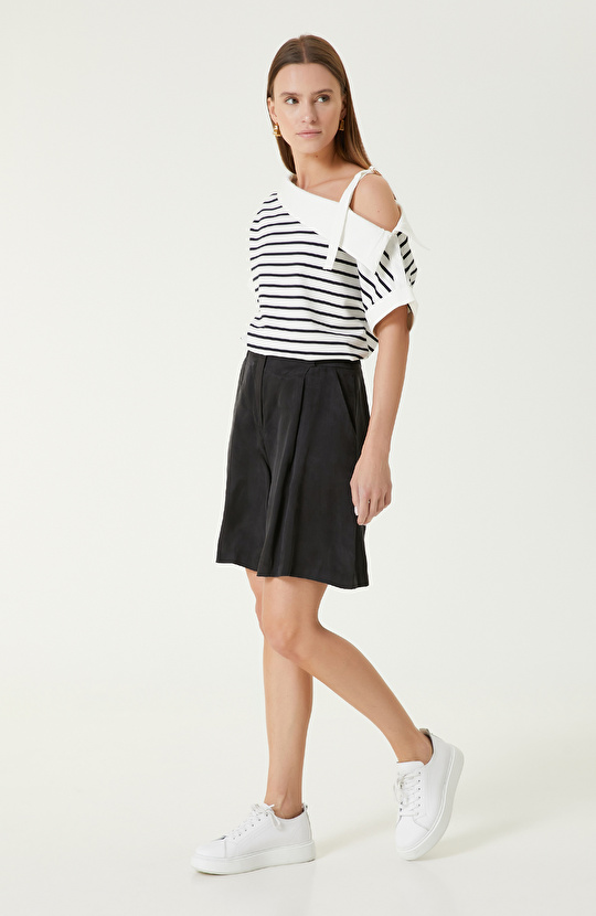 Lacivert Beyaz T-shirt