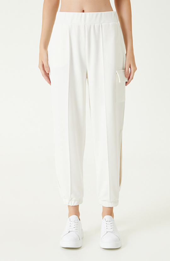 N-Tech Kırık Beyaz Eşofman Altı