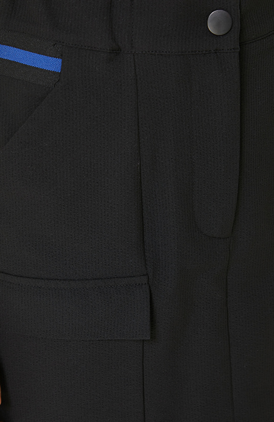 Siyah N-Tech Gofreli Etek