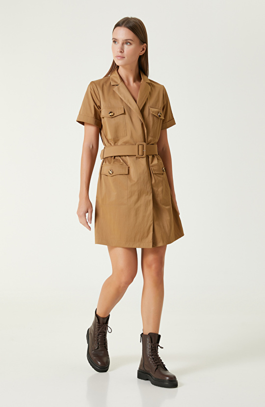 Olive Mini Elbise