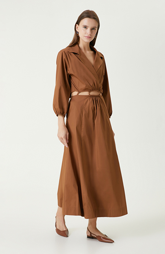 Karamel Maxi Elbise
