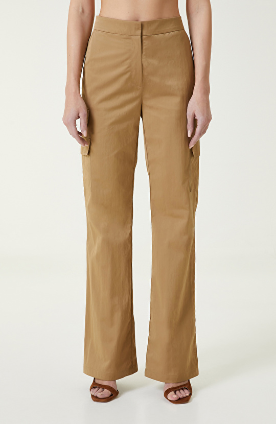 Olive Kargo Cepli Pantolon
