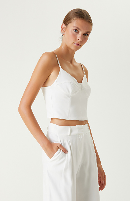 Kırık Beyaz Büstiyer