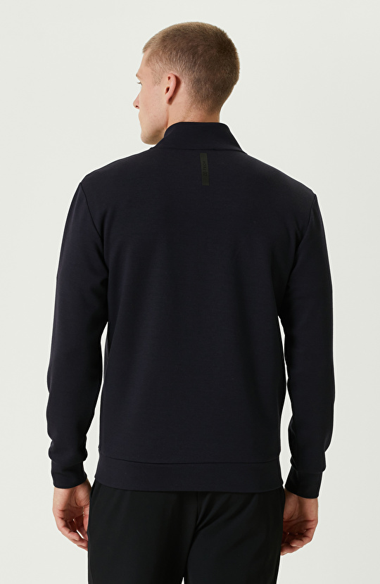 Lacivert N-Tech Fermuarlı SweaTshirt