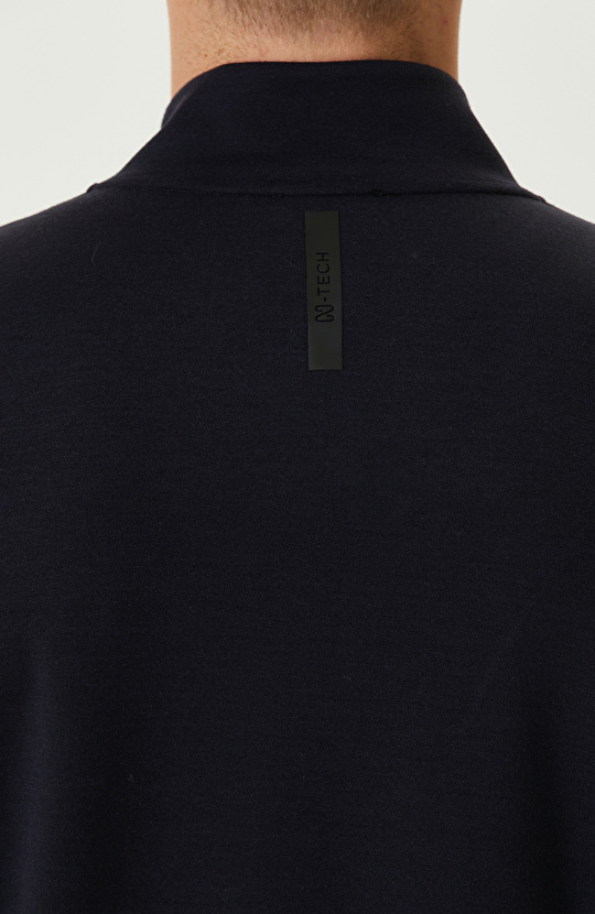 Lacivert N-Tech Fermuarlı SweaTshirt