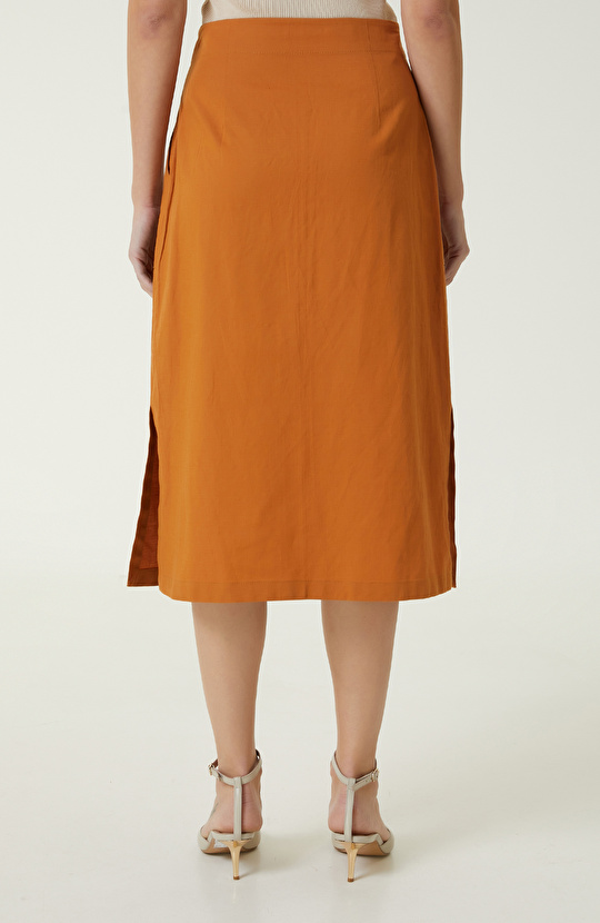  Tarçın Midi Boy Etek