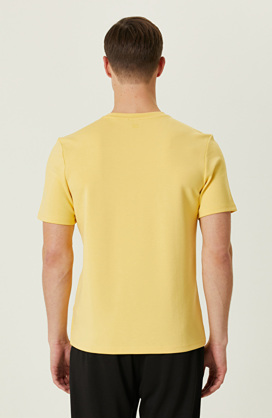 Sarı Baskılı T-shirt