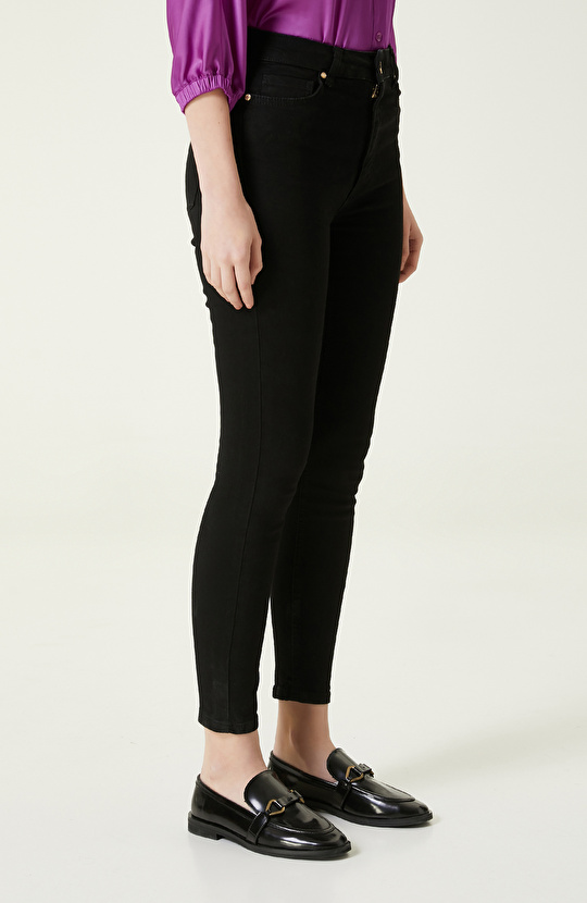 Siyah Denim Pantolon