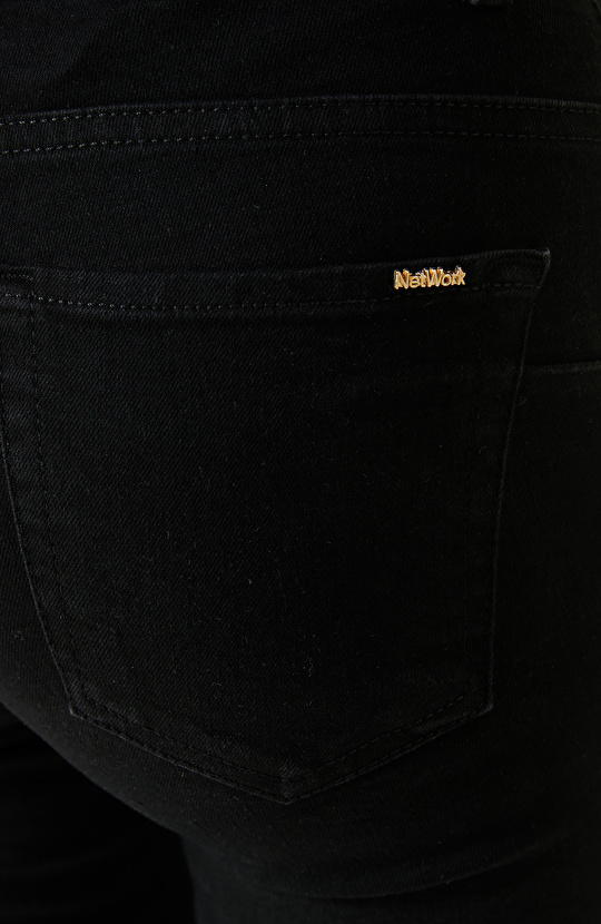 Siyah Denim Pantolon