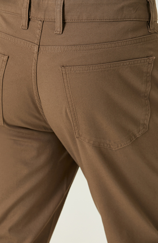 Vizon Diyagonal Casual Pantolon