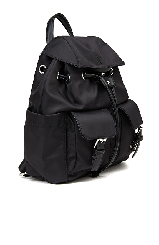 Siyah Kadın Sırt Çantası